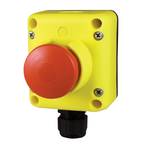 [TLP1.EPP] Emergency Stop Button with Enclosure, Push Pull Activation and Reset